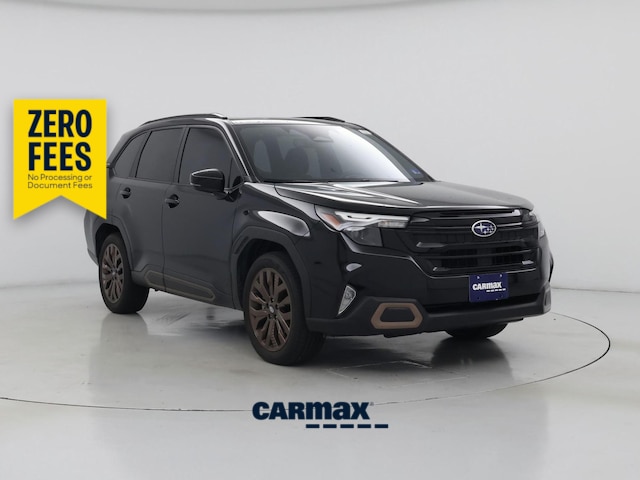 Black 2025 Subaru Forester Sport Crossover AWD SUV / Crossover All-Wheel Drive Automatic