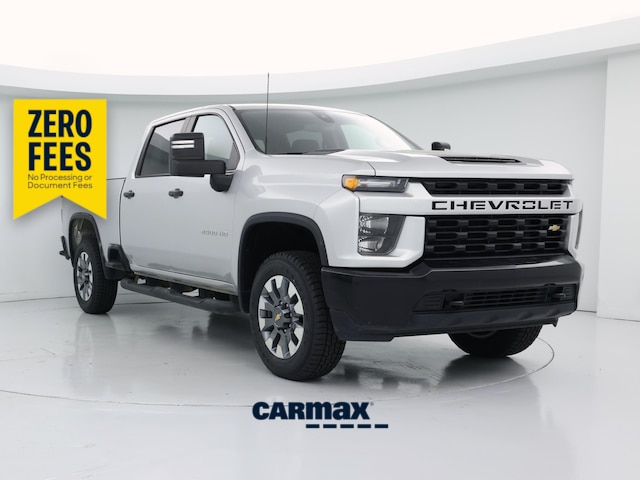 Silver 2023 Chevrolet Silverado 2500HD Pickup Truck Four-Wheel Drive Automatic