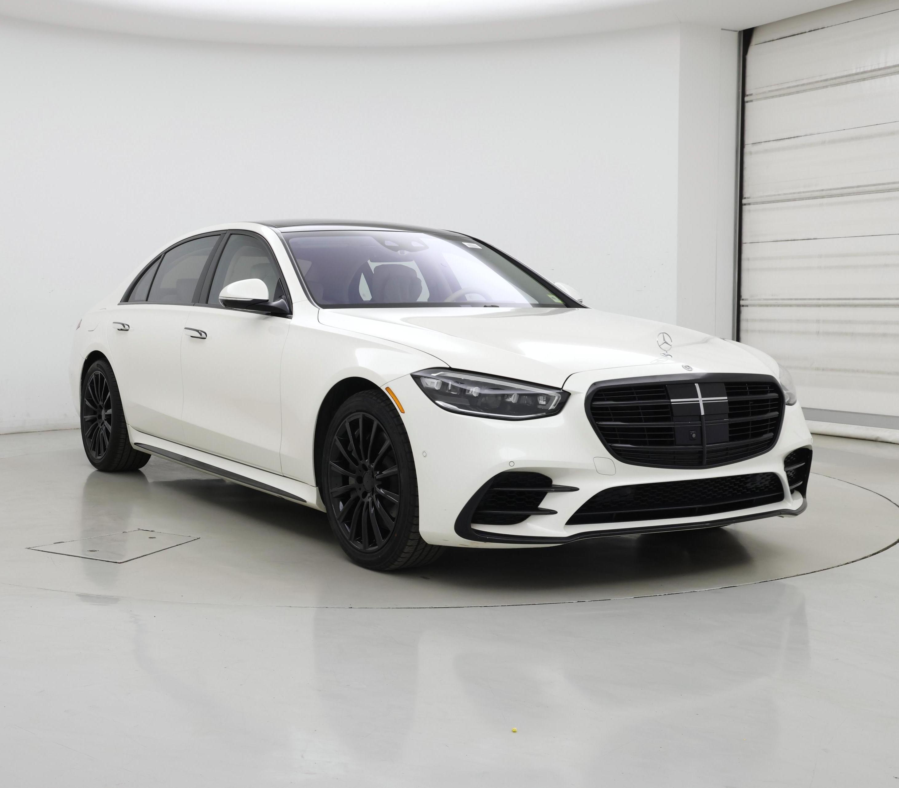 White 2022 Mercedes-Benz S-Class Sedan All-Wheel Drive Automatic