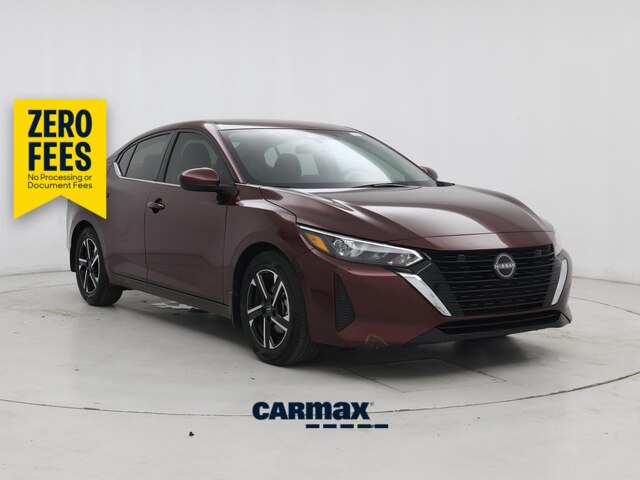 Red (Burgundy) 2025 Nissan Sentra SV FWD Sedan Front-Wheel Drive Automatic