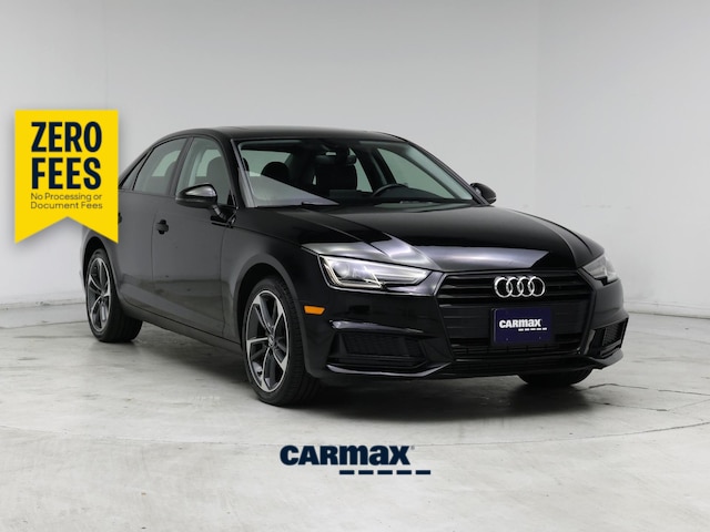 Black 2019 Audi A4 Titanium 40 TFSI FWD Sedan Front-Wheel Drive Automatic