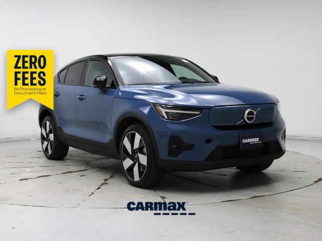 Blue 2022 Volvo C40 Recharge Ultimate eAWD SUV / Crossover Automatic