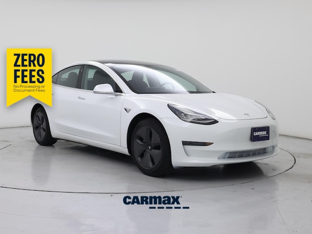 White 2020 Tesla Model 3 Sedan Rear-Wheel Drive Automatic