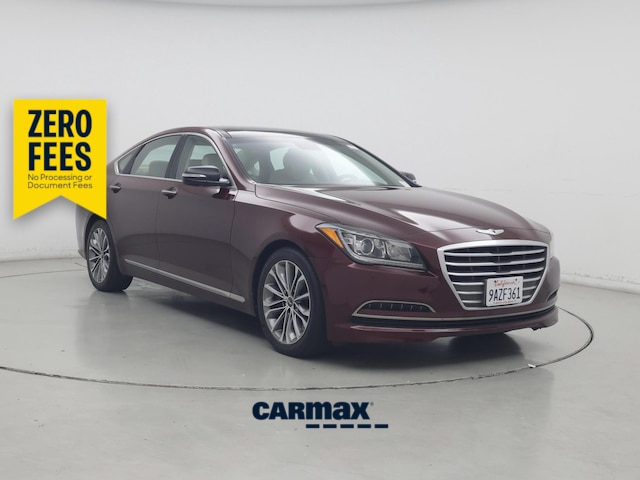 Red (Burgundy) 2015 Hyundai Genesis Sedan Automatic