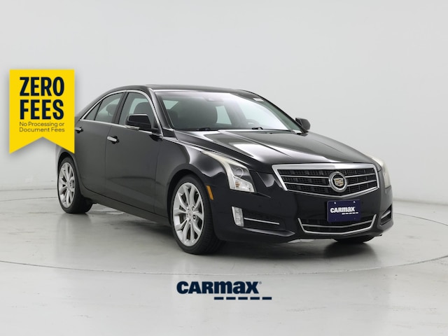 Black 2014 Cadillac ATS 2.0T Performance RWD Sedan Rear-Wheel Drive Automatic