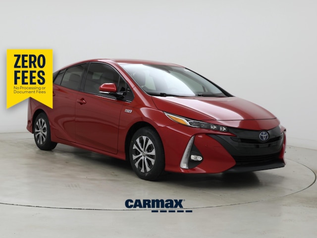 Red 2020 Toyota Prius Prime Limited FWD Hatchback Front-Wheel Drive Automatic