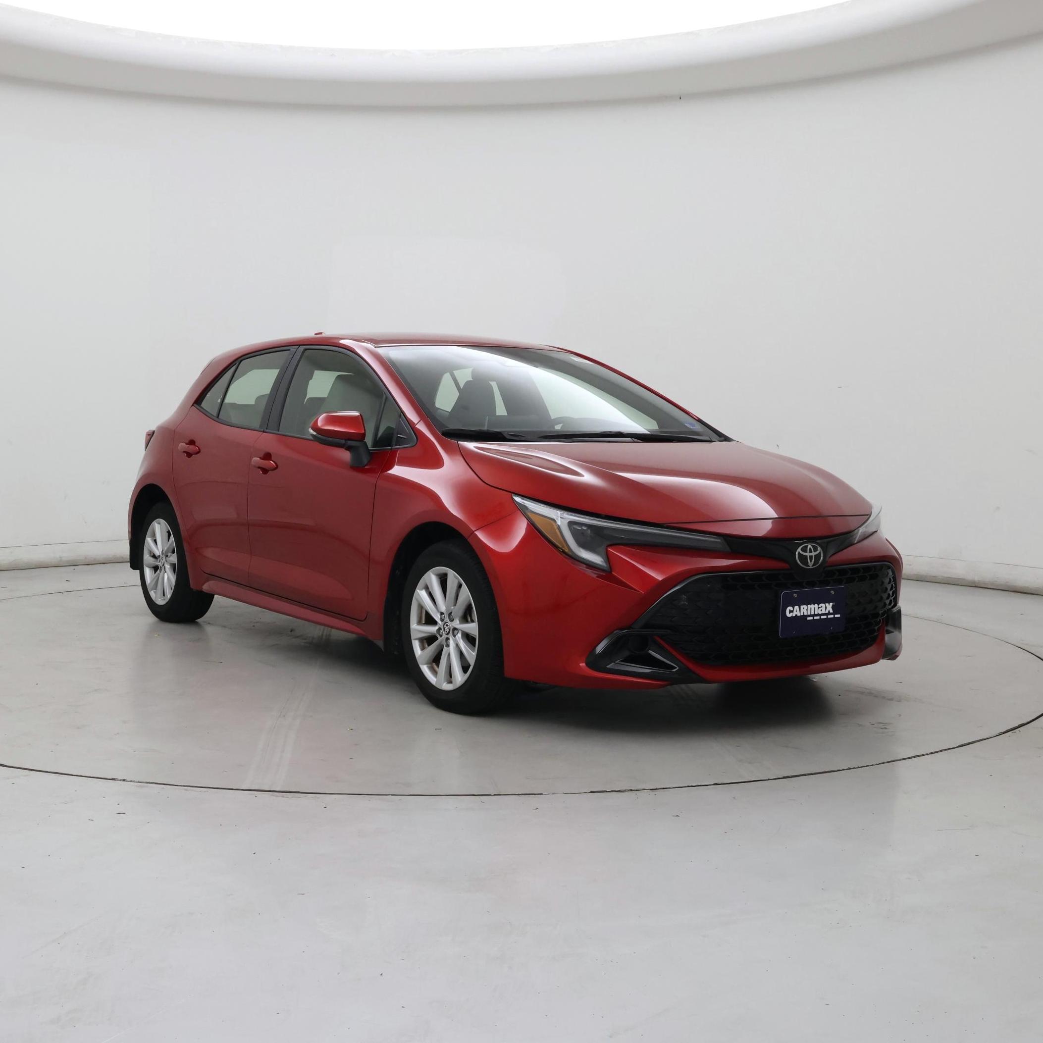 Red 2024 Toyota Corolla Hatchback SE FWD Hatchback Front-Wheel Drive Automatic