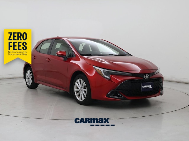 Red 2024 Toyota Corolla Hatchback SE FWD Hatchback Front-Wheel Drive Automatic