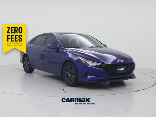 Blue 2023 Hyundai Elantra Sedan Front-Wheel Drive Automatic