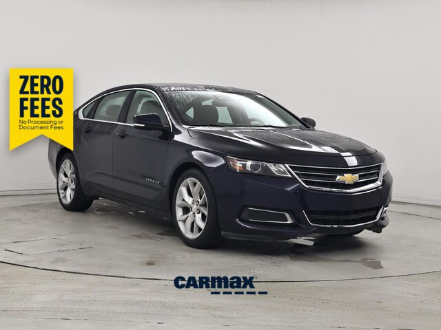 Blue 2017 Chevrolet Impala LT FWD Sedan Front-Wheel Drive Automatic