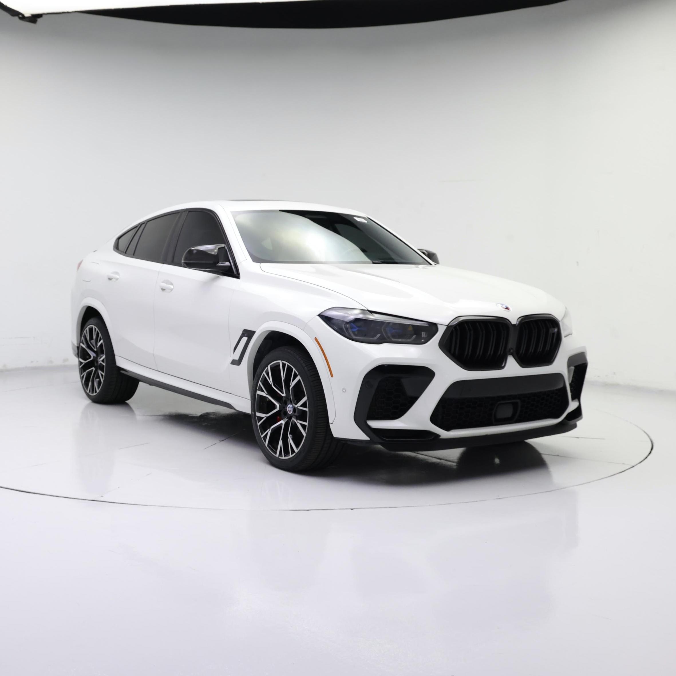 White 2023 BMW X6 M SUV / Crossover All-Wheel Drive Automatic