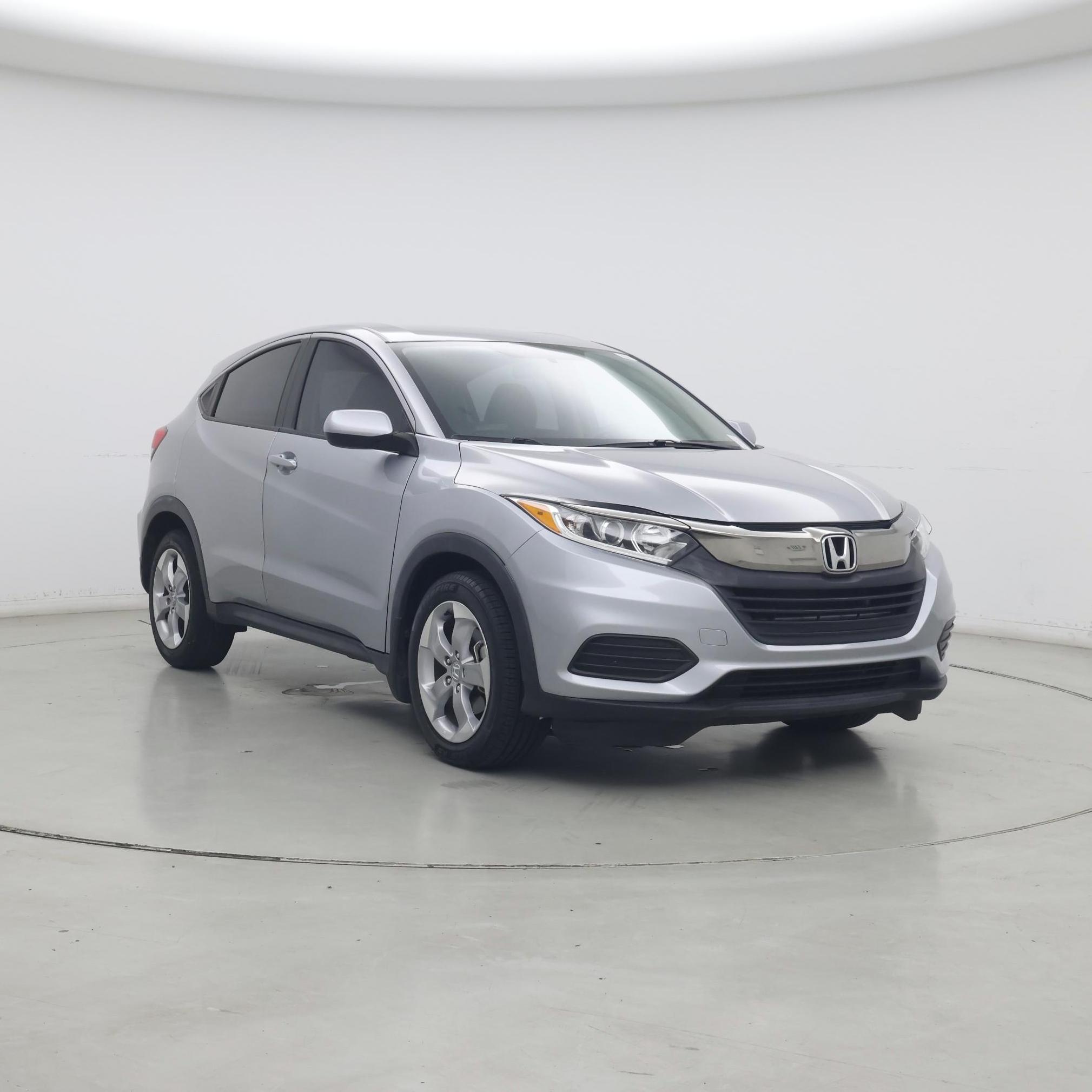 Silver 2019 Honda HR-V LX FWD SUV / Crossover Front-Wheel Drive Automatic