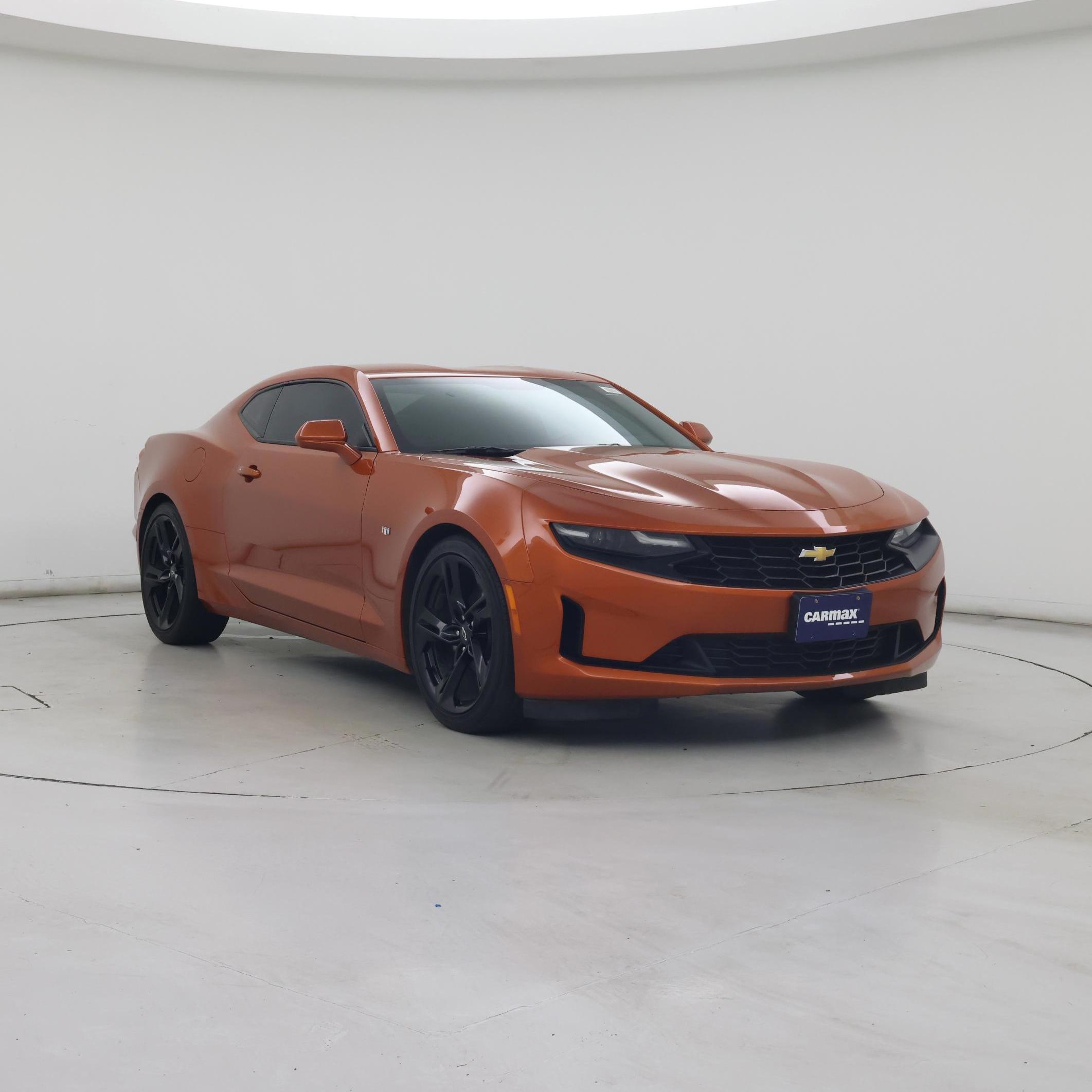 Orange 2024 Chevrolet Camaro Coupe Rear-Wheel Drive Automatic