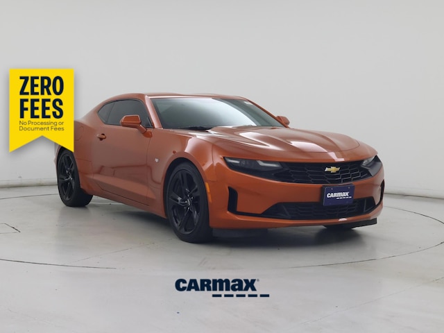 Orange 2024 Chevrolet Camaro Coupe Rear-Wheel Drive Automatic