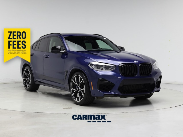 Blue 2020 BMW X4 M SUV / Crossover All-Wheel Drive Automatic
