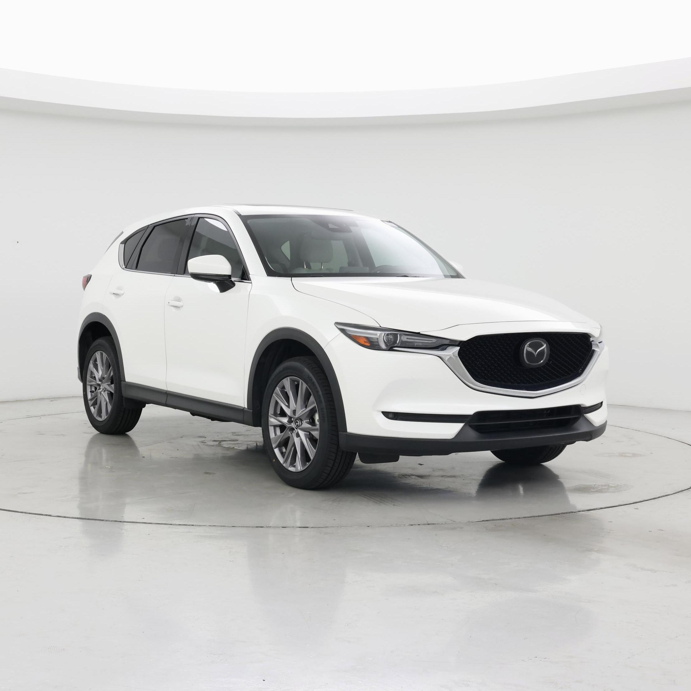 White 2019 Mazda CX-5 Grand Touring FWD SUV / Crossover Front-Wheel Drive Automatic