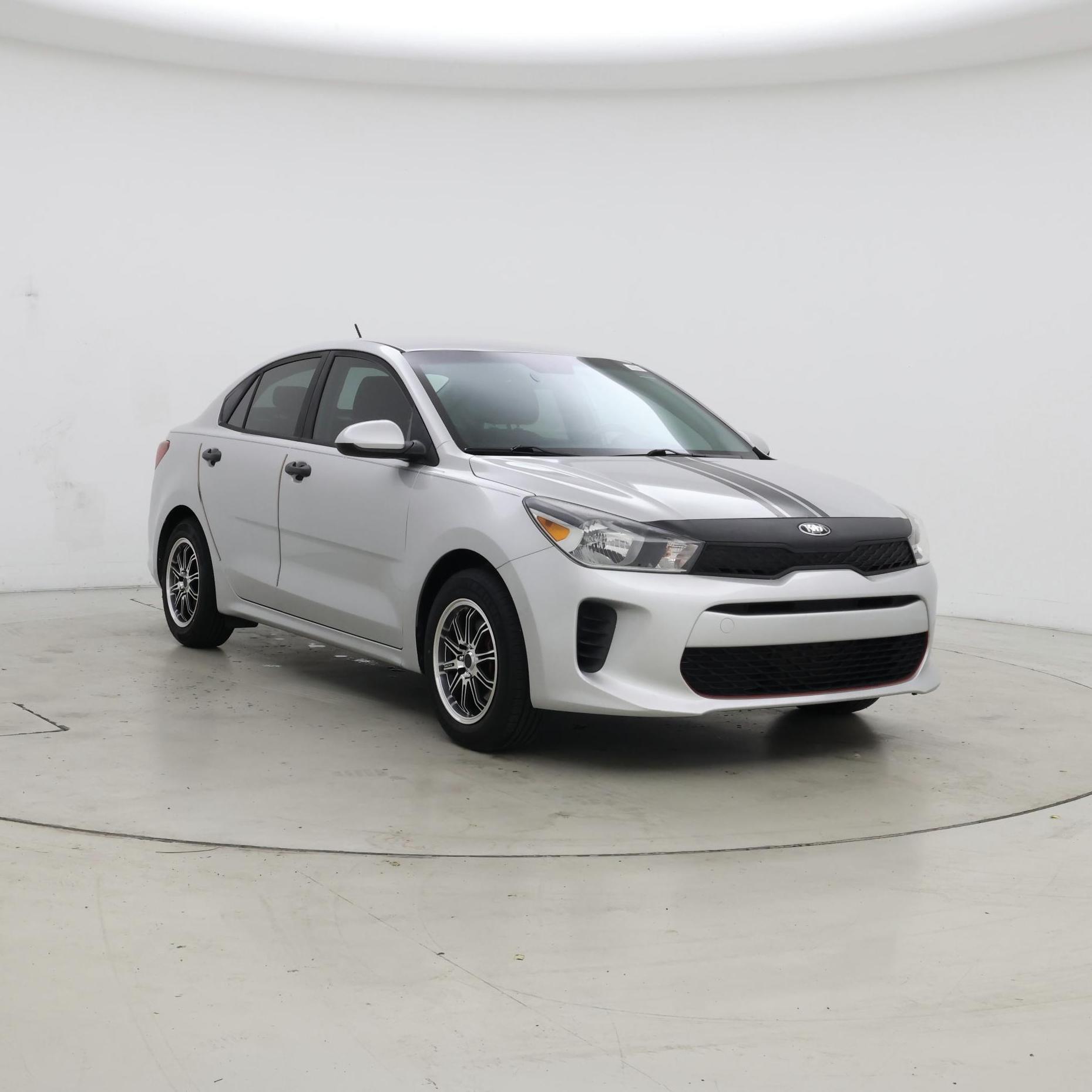 Silver 2020 Kia Rio S FWD Sedan Front-Wheel Drive Automatic