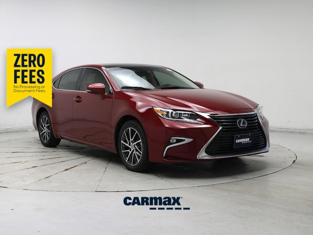 Red 2017 Lexus ES 350 FWD Sedan Front-Wheel Drive Automatic