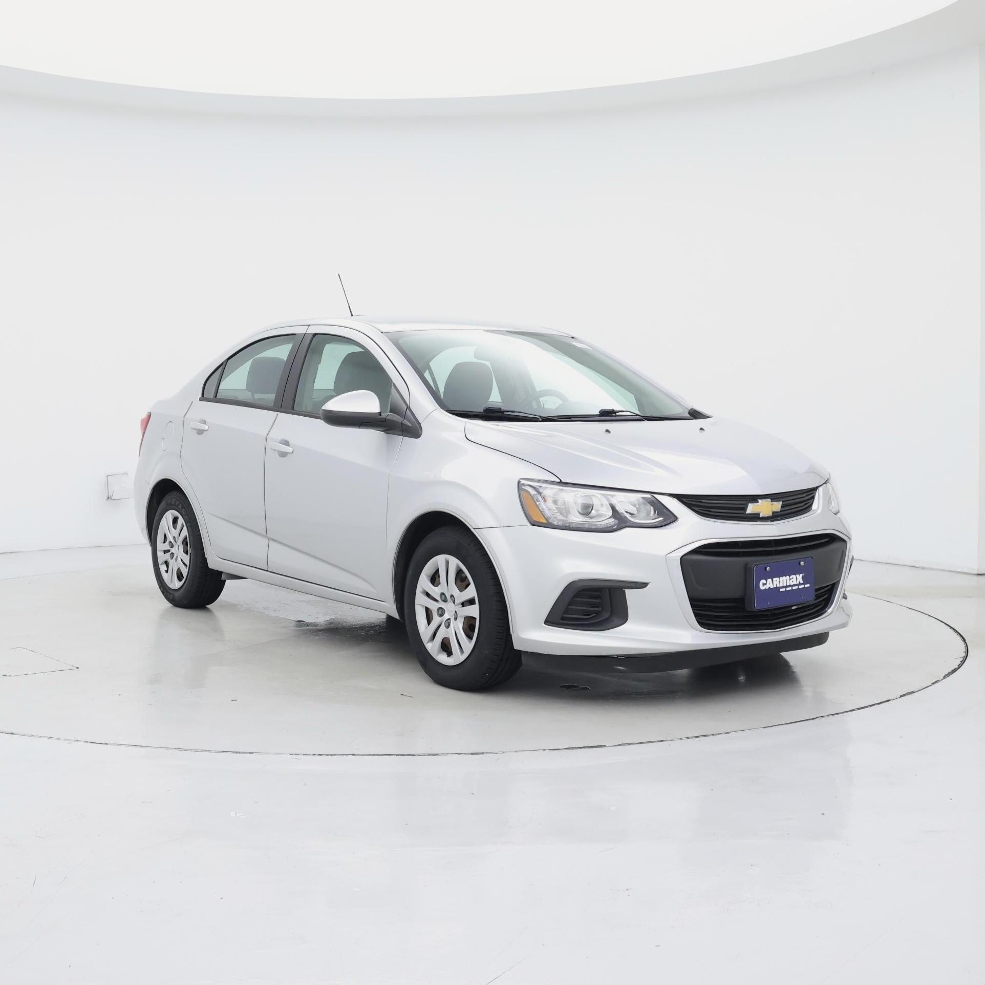 Silver 2018 Chevrolet Sonic Sedan Front-Wheel Drive Automatic