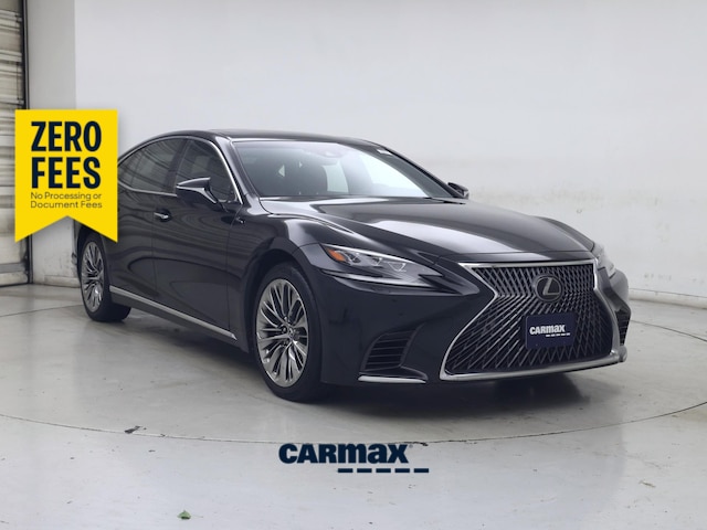 Black 2018 Lexus LS Sedan All-Wheel Drive Automatic