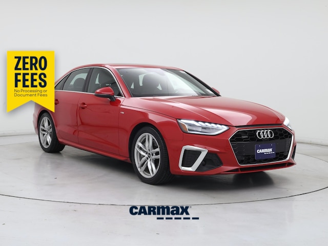 Red 2023 Audi A4 Sedan All-Wheel Drive Automatic