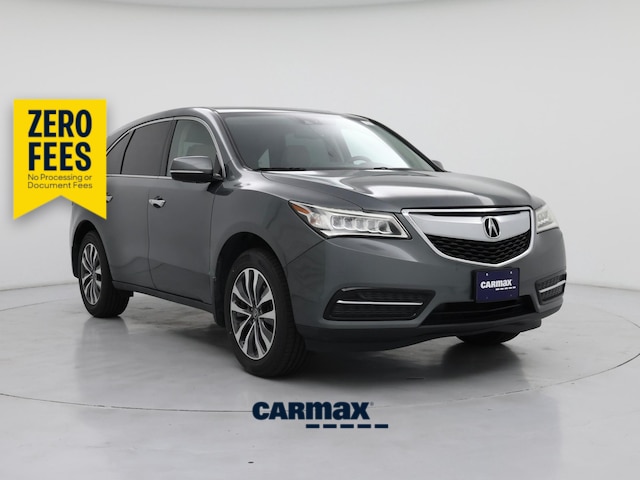Gray 2015 Acura MDX SUV / Crossover Front-Wheel Drive Automatic