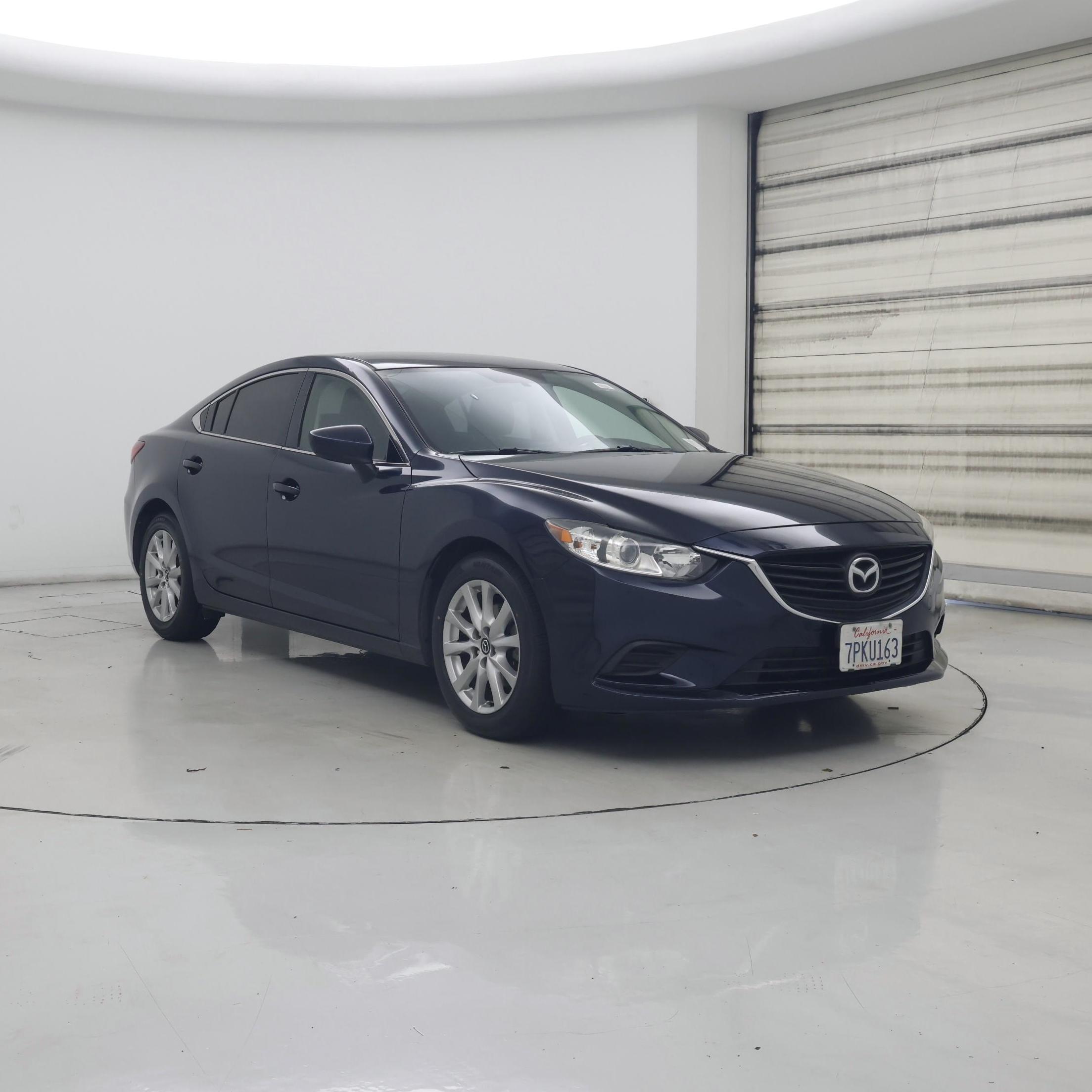 Blue 2016 Mazda MAZDA6 Sedan Front-Wheel Drive Automatic