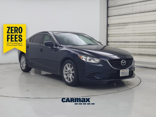 Blue 2016 Mazda MAZDA6 Sedan Front-Wheel Drive Automatic