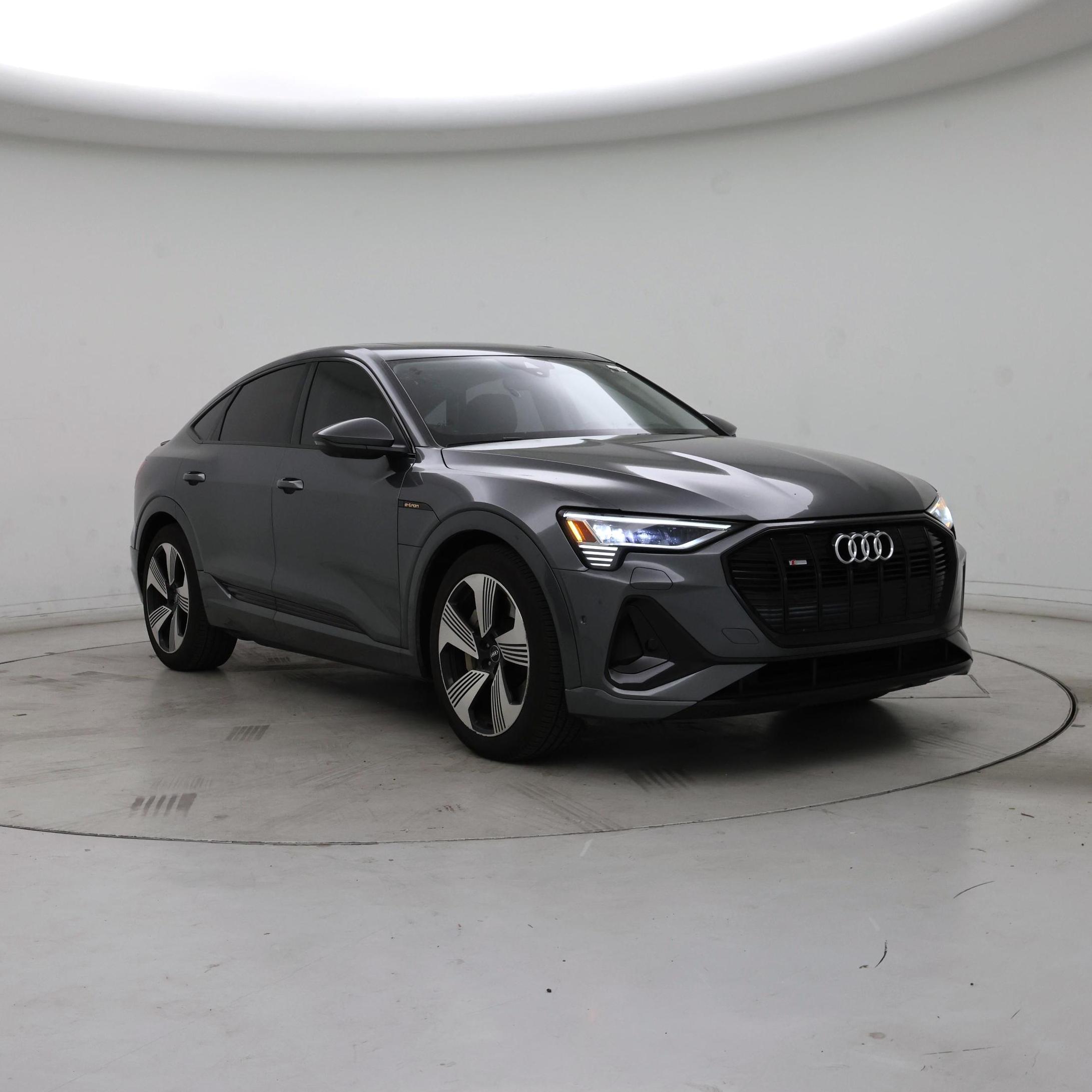 Gray 2021 Audi e-tron SUV / Crossover All-Wheel Drive Automatic