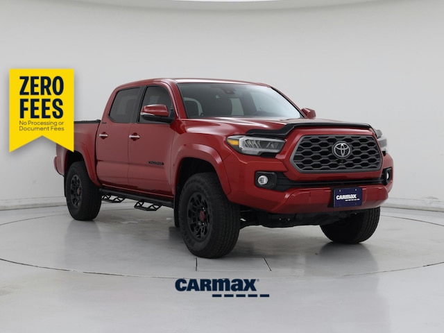 Red 2023 Toyota Tacoma Limited Double Cab 4WD Pickup Truck Four-Wheel Drive Automatic