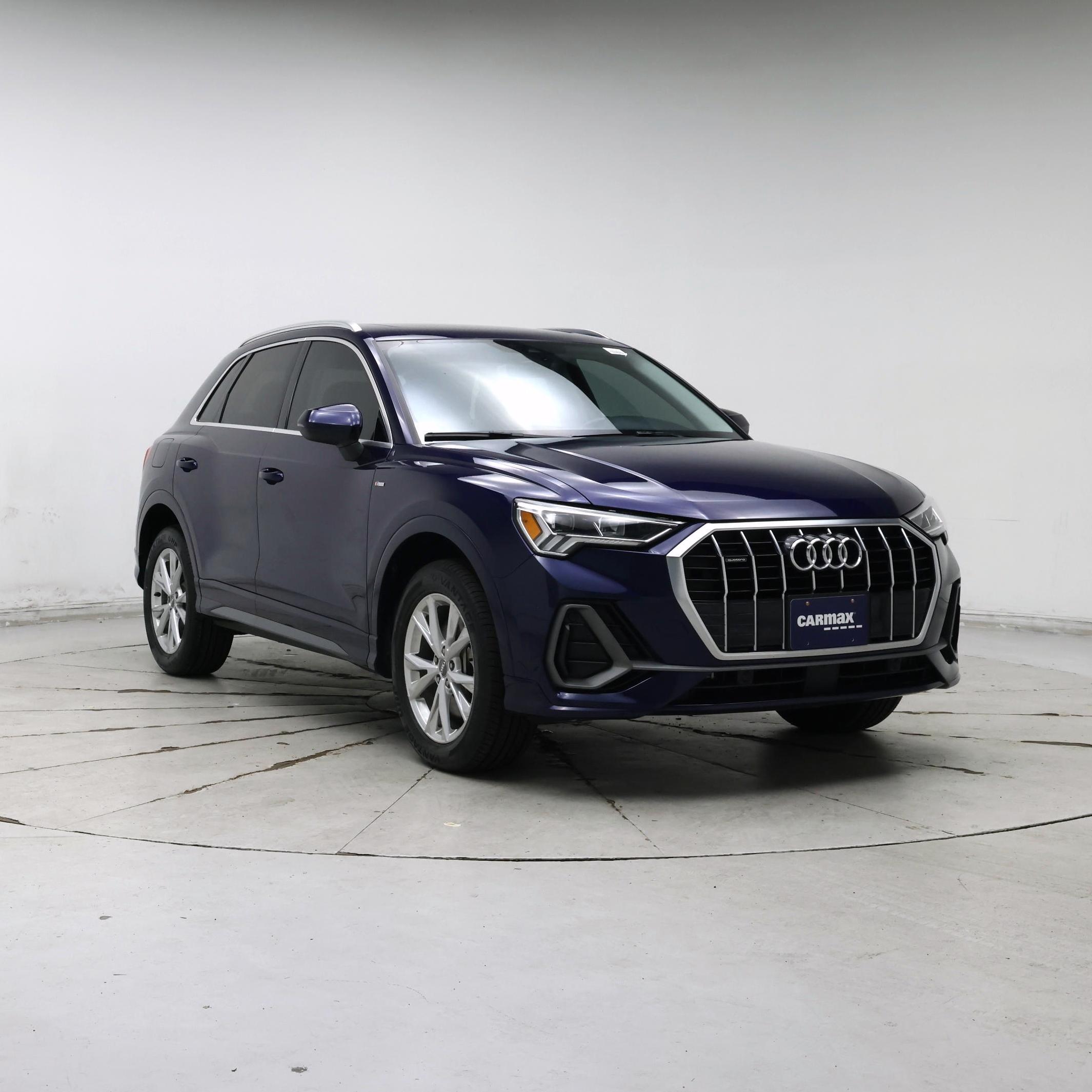 Blue 2021 Audi Q3 SUV / Crossover All-Wheel Drive Automatic