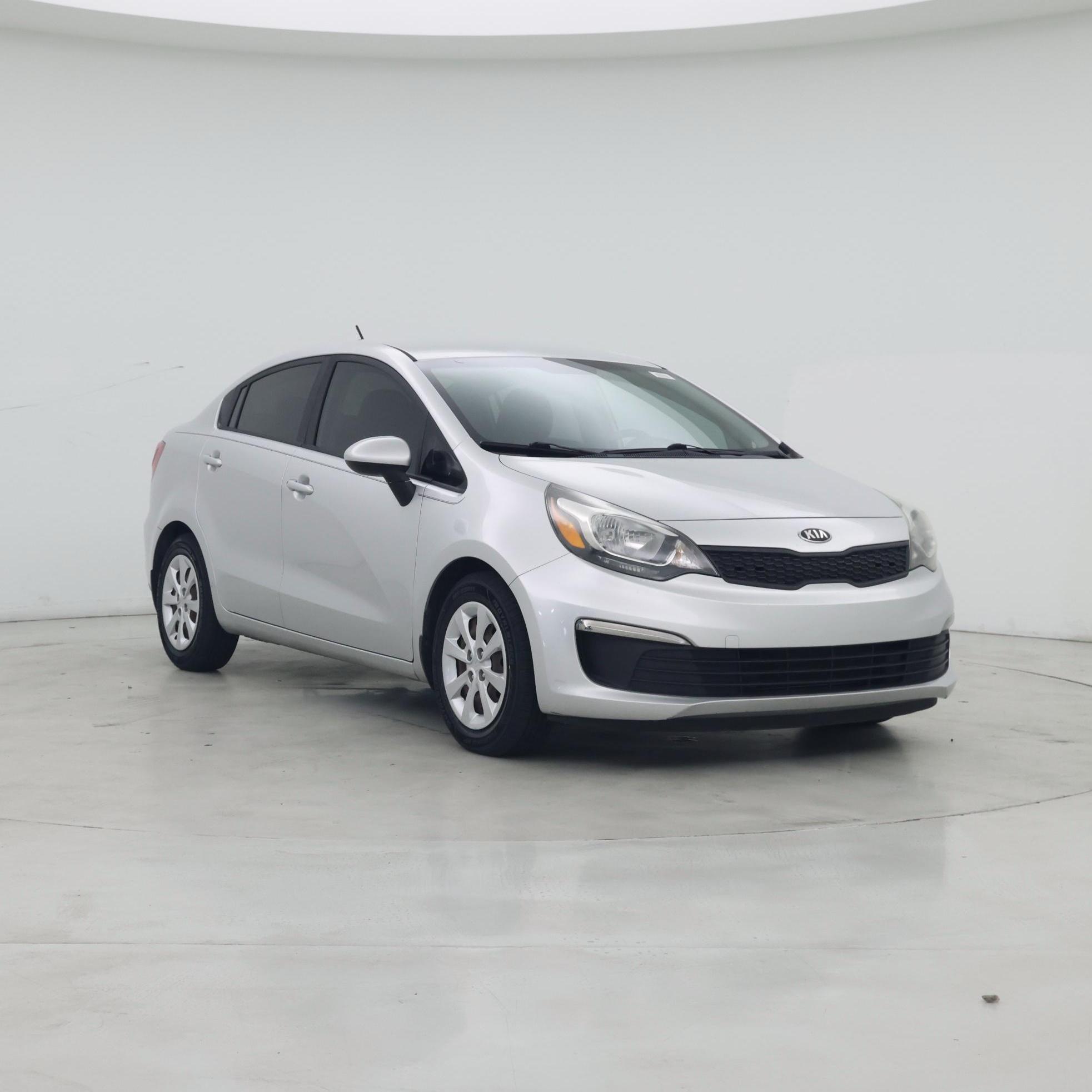 Silver 2017 Kia Rio LX Sedan Front-Wheel Drive Automatic