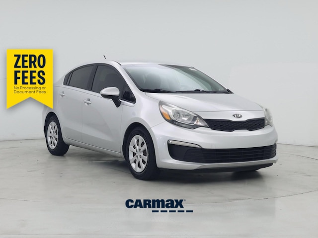 Silver 2017 Kia Rio LX Sedan Front-Wheel Drive Automatic