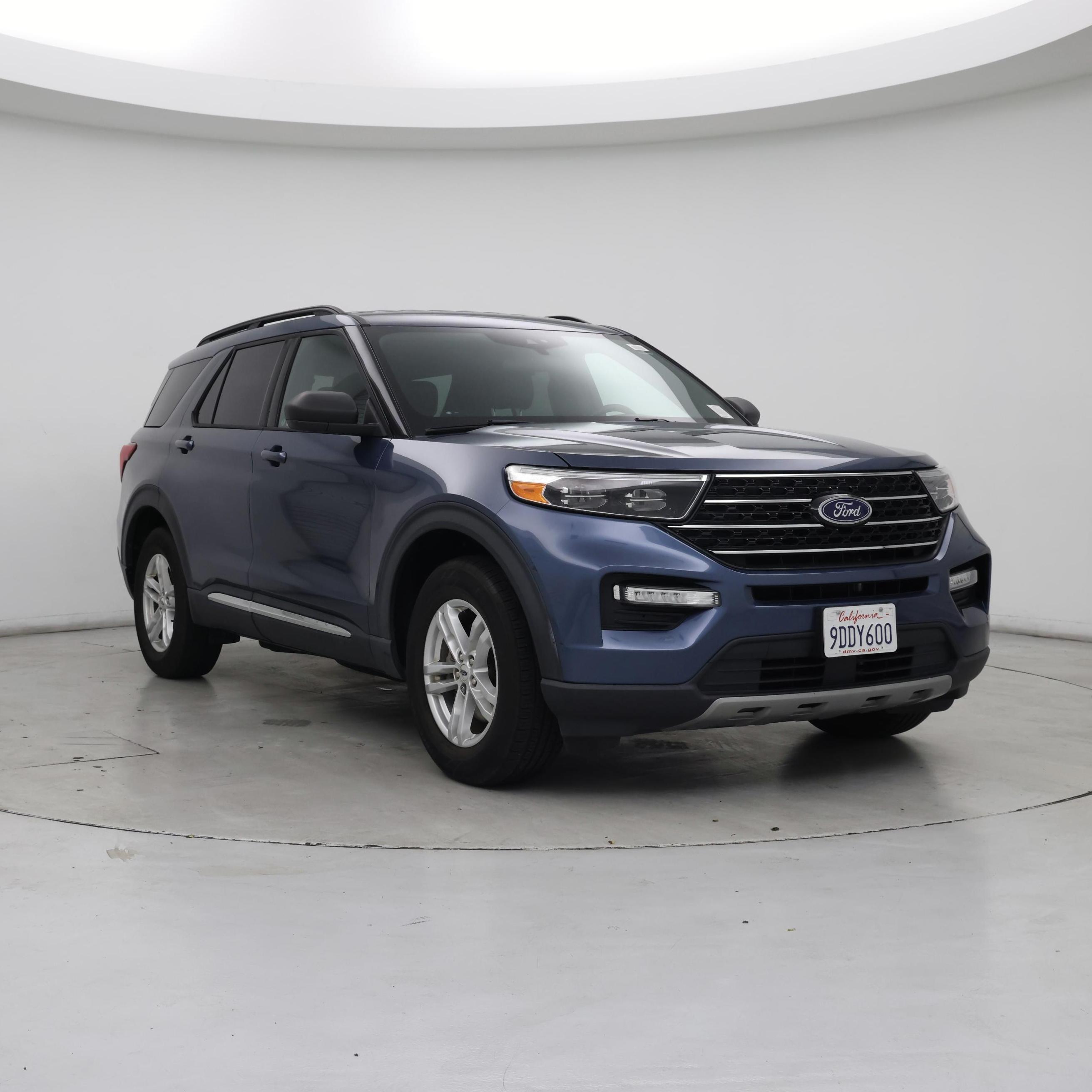 Blue 2020 Ford Explorer SUV / Crossover All-Wheel Drive Automatic
