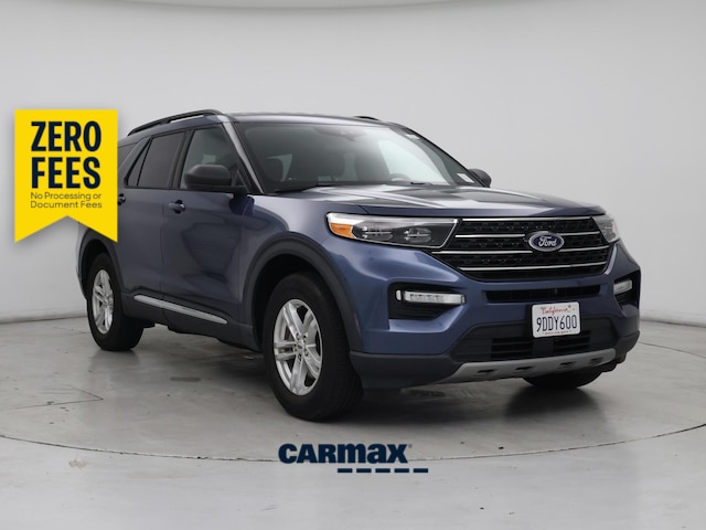 Blue 2020 Ford Explorer SUV / Crossover All-Wheel Drive Automatic