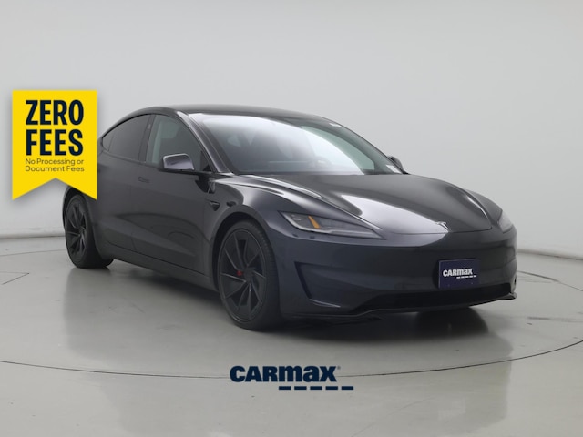Gray 2025 Tesla Model 3 Performance AWD Sedan All-Wheel Drive Automatic