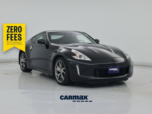 Black 2016 Nissan 370Z Sport Coupe Rear-Wheel Drive Manual