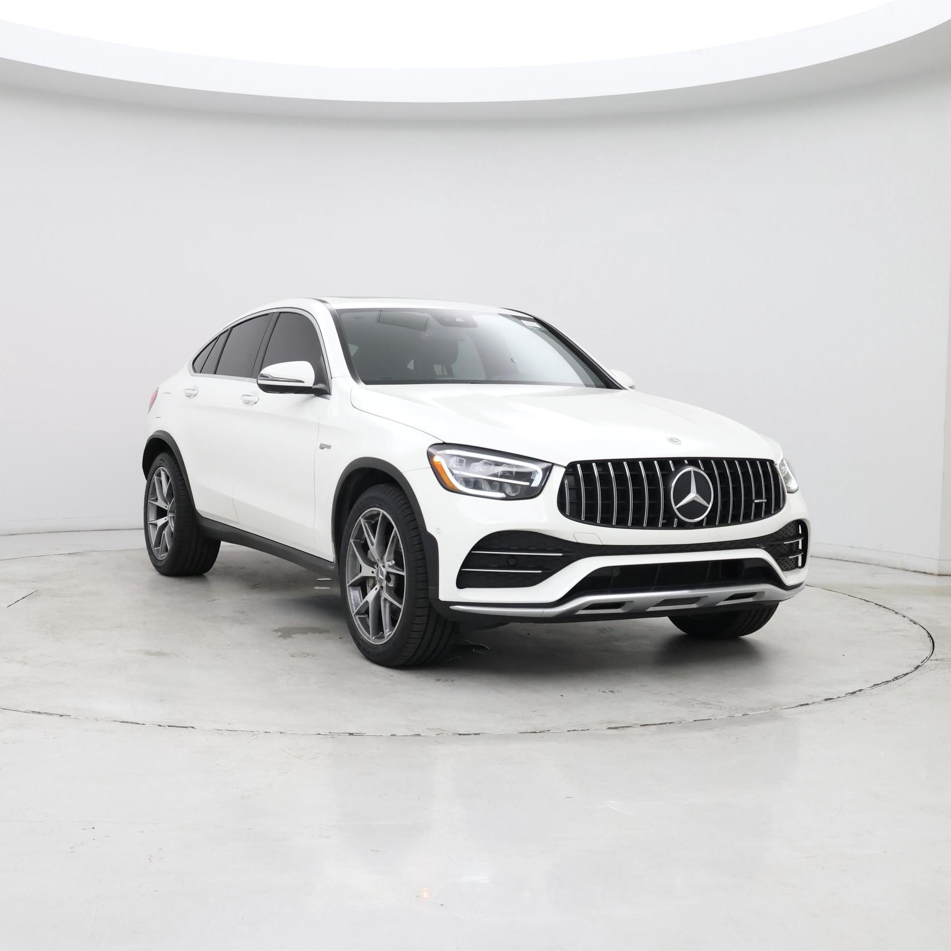 White 2023 Mercedes-Benz GLC AMG GLC 43 4MATIC Coupe All-Wheel Drive Automatic