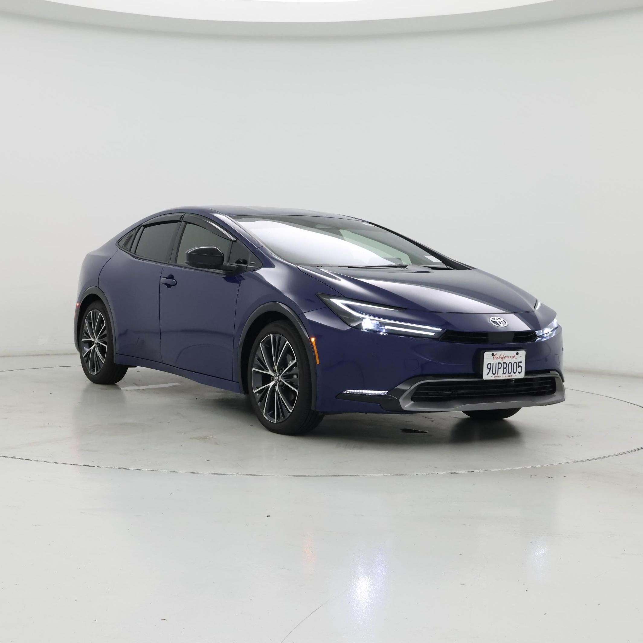 Blue 2025 Toyota Prius Hatchback Front-Wheel Drive Automatic