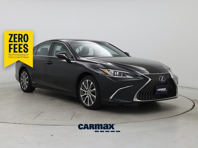Black 2019 Lexus ES Hybrid 300h Luxury FWD Sedan Front-Wheel Drive Automatic
