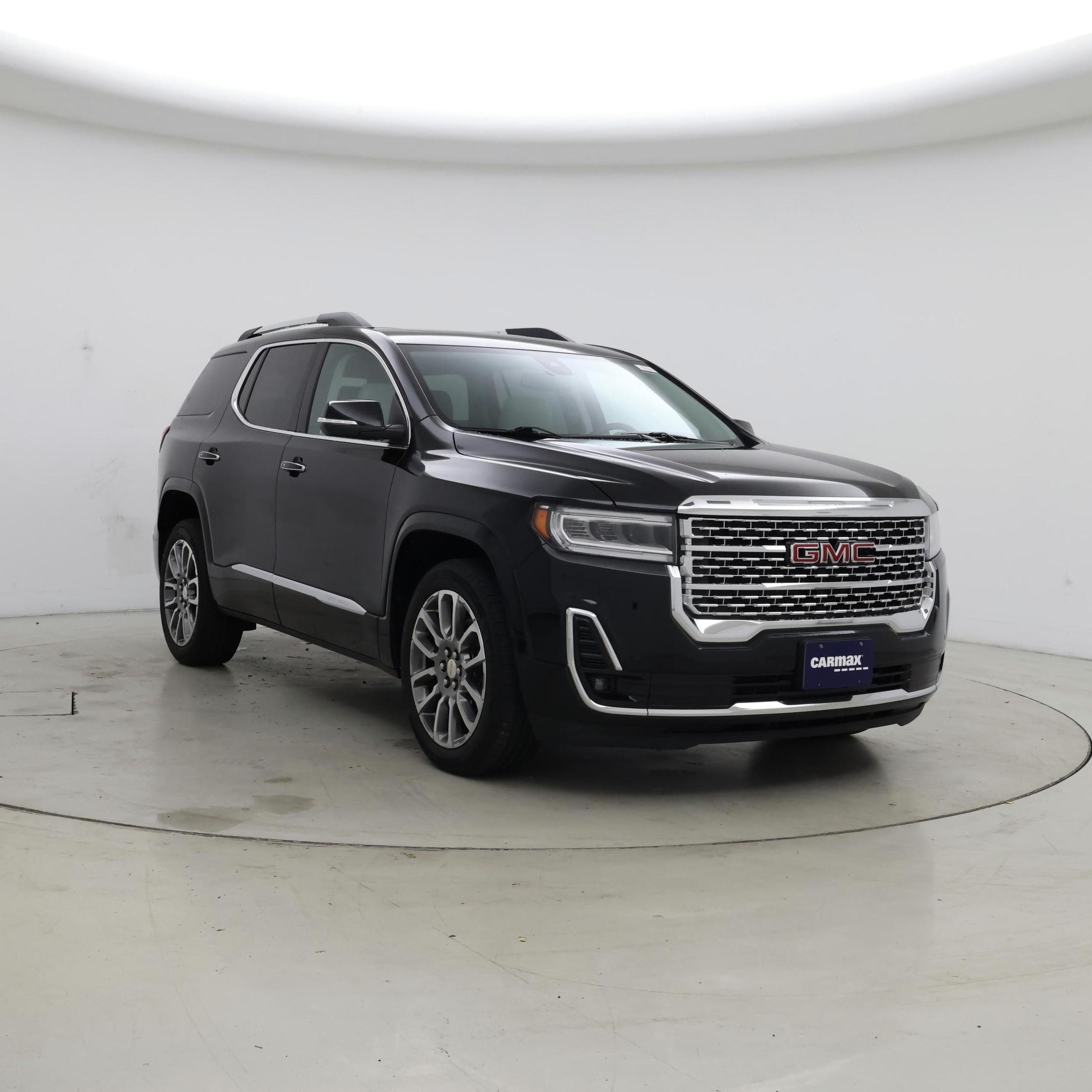 Black 2021 GMC Acadia Denali AWD SUV / Crossover Four-Wheel Drive Automatic