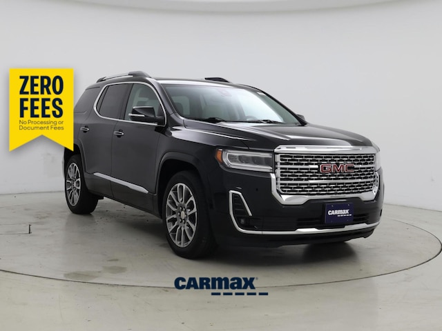 Black 2021 GMC Acadia Denali AWD SUV / Crossover Four-Wheel Drive Automatic