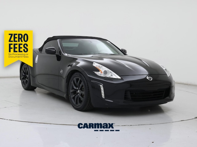 Black 2016 Nissan 370Z Roadster Touring Convertible Rear-Wheel Drive Automatic
