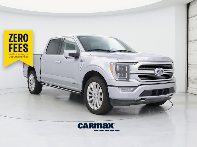 Silver 2023 Ford F-150 Pickup Truck Four-Wheel Drive Automatic