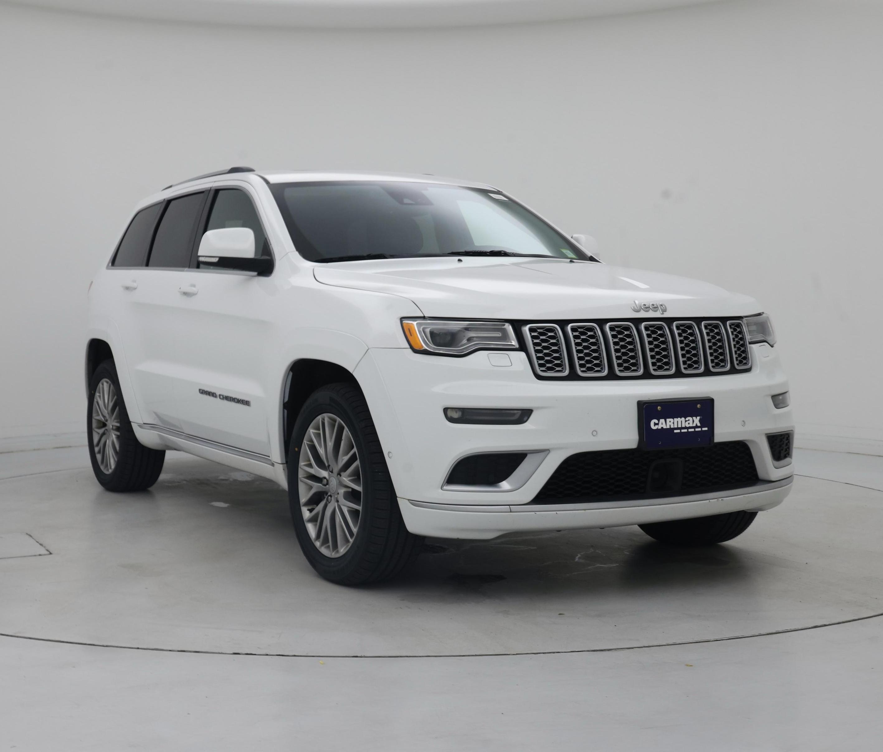 White 2018 Jeep Grand Cherokee SUV / Crossover Four-Wheel Drive Automatic