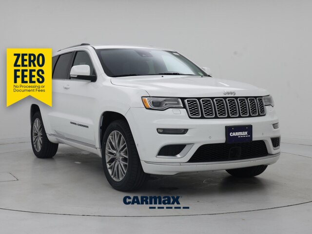 White 2018 Jeep Grand Cherokee SUV / Crossover Four-Wheel Drive Automatic