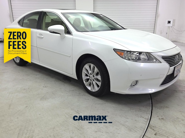 White 2015 Lexus ES Hybrid 300h FWD Sedan Front-Wheel Drive Automatic