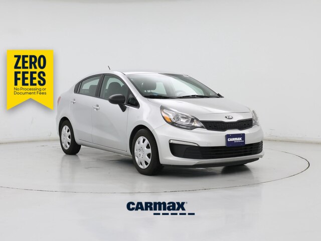 Silver 2016 Kia Rio Sedan Front-Wheel Drive Automatic