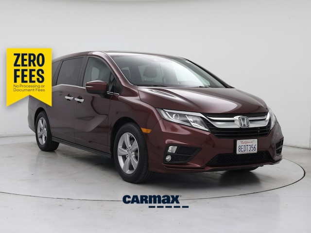 Red (Burgundy) 2019 Honda Odyssey EX-L FWD Minivan Front-Wheel Drive Automatic