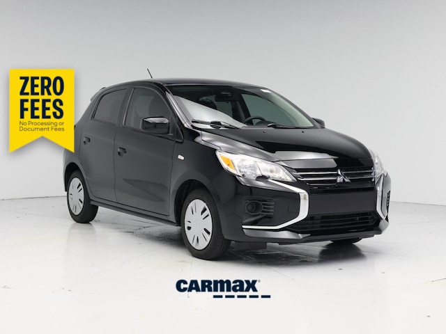 Black 2024 Mitsubishi Mirage ES FWD Hatchback Front-Wheel Drive Automatic